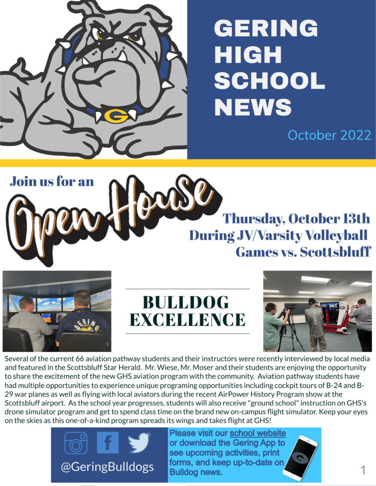 GHS October 2022 Newsletter