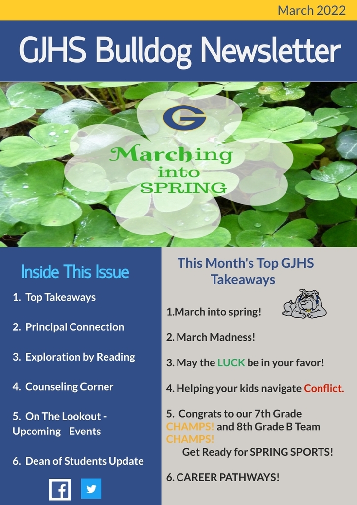 Junior High March Newsletter